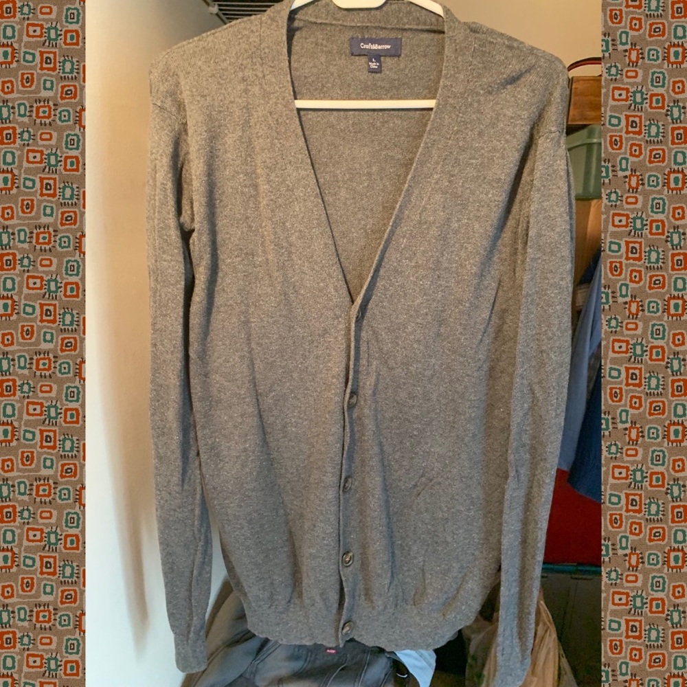 Croft & Barrow Mens Cardigan Large
